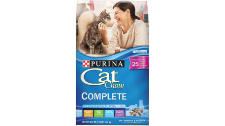 Purina Cat Chow Alimento Seco Completo Para Gatos 3.15 Lb