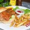 tài shì suān là jī tuǐ bǎo Chicken Thigh Burger with Thai Spicy Sauce