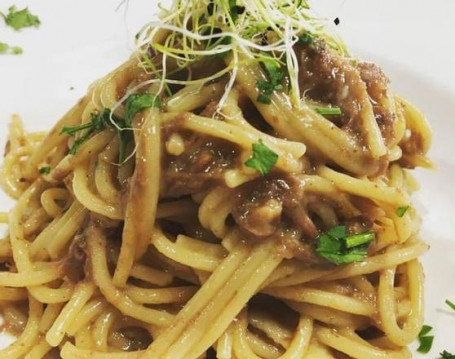 Spaghetti Con Carrillada
