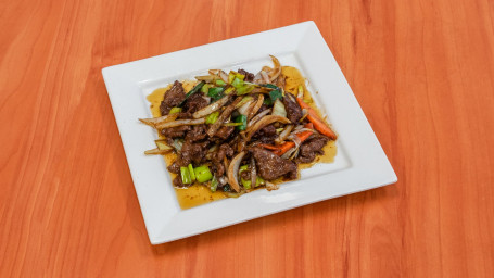 Sliced Beef In Mongolian Sauce