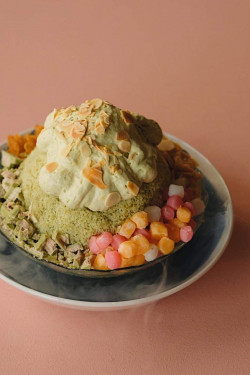 Matcha And Mochi Bingsu