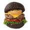 Cheese Burger W/ Peanut Butter Huá Bǎn Niú Ròu Hàn Bǎo