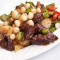 Scallops Steak Cubes With Macadamia Nuts Xià Guǒ Dài Zi Niú Liǔ