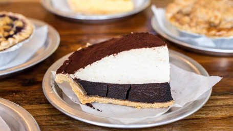 Slice Chocolate Pie