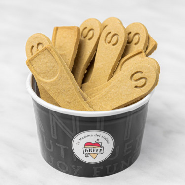 Oat Edible Gelato Spoon (G) (Vegan)