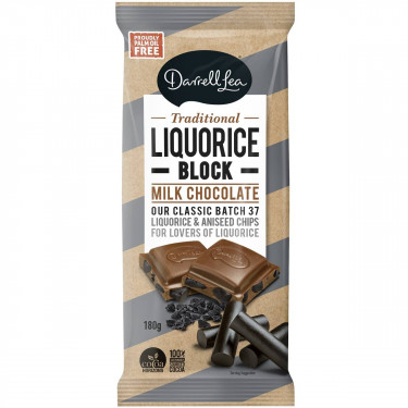 Darrell Lea Traditional Liquorice Block