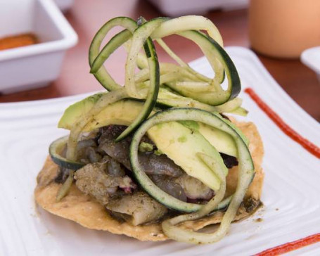 Tostada Aguachile Verde