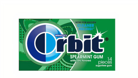 Orbit Spearmint Gum 14 Ct