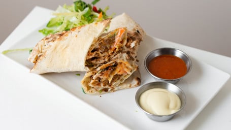 Dohra Seekh Kebab Wrap