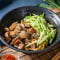 xiāng gū zhà jiàng bàn miàn Soybean Paste Dried Noodles with Taiwan Mushroom