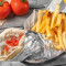 Xī Là Juǎn Kǎo Jī Ròu Juǎn Dā Pèi Shǔ Tiáo Greek Chicken Gyro W/ Fries