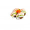 Fresh Prawn And Avocado On Tempura Vege Rainbow