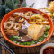 Má Là Yā Xuè Chòu Dòu Fǔ Jiā Dà Cháng Hot And Spicy Stinky Tofu With Duck Blood Jelly And Intestine