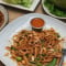 Tài Shì Chǎo Bā Bā Sī Thai Stir-Fried Flat Rice Noodles With Mushroom And Seasonal Vegetable