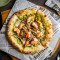 Qīng Jiàng Xiān Xiā Yě Gū Pī Sà Shrimp And Vegetables Pizza With Pesto Sauce