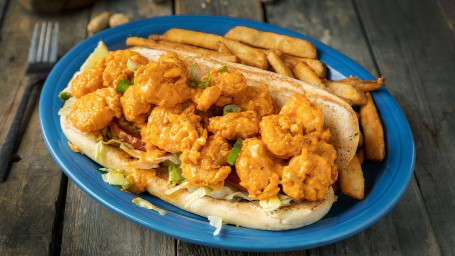 Southwest Shrimp Po'boy