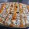 Pizza 3 queijo tamanho G 8 fatias guarana Antártica de 1l