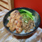 Pork Cutlet and Minced Pork Sauce on Rice