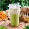 tài shì chuán tǒng bīng lǜ nǎi chá Thai Traditional Iced Green Milk Tea