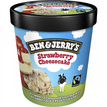 Ben And Jerry Strawberry Cheese Cake