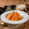 Míng Tài Zi Nǎi Yóu Xiān Xiā Zhì Guā Xì Yuán Miàn Shrimp And Zucchini Spaghetti With Cod Roe And Cream Sauce