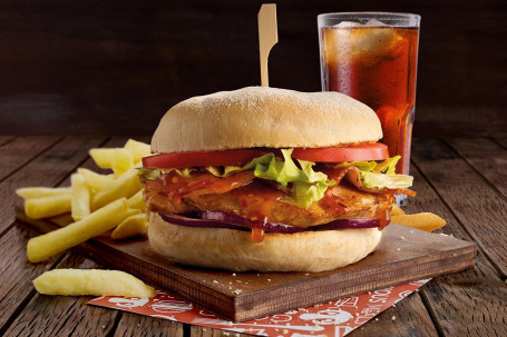 Hot N' Spicy Bacon Chicken Burger Meal