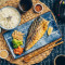kǎo nuó wēi zhēng yú fàn Rice with Grilled Norway Mackerel