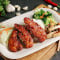 kǎo jī liǔ fàn biàn dāng Rice with Grilled Chicken Fingers Bento