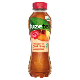 Fuze Tea Té Negro Melocotón Hibisco (Einweg)