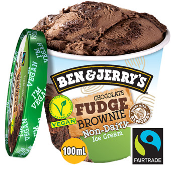 Brownie De Dulce De Chocolate Vegano De Ben Jerry