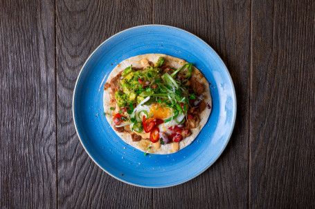 Plato De Tostadas Mexicanas