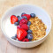 Granola Served with Berries Greek Yoghurt (V)(GF)(DF)