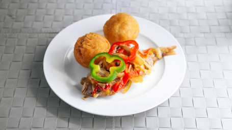 Ackee Salt Fish Dinner