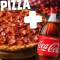 Pizza Gigante Coca-Cola 1,5L Grátis