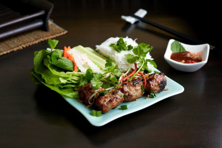 Chargrilled Pork Meat Balls With Honey Spices