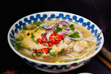 Chicken Pho With Beef Stock