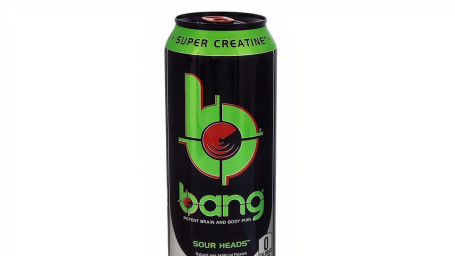 Bang Energy Drink Sour Heads 16Oz