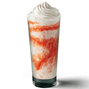 Frappuccino De Fresas Y Crema