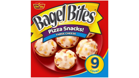 Bagel Bites 3 Quesos Bocadillos De Pizza Congelados 9 Unidades