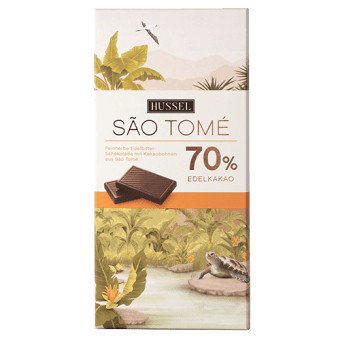 Barra De Chocolate Oscuro Origen Santo Tomé