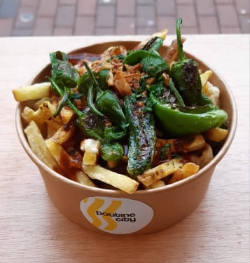 Poutine W/ Padron Peppers