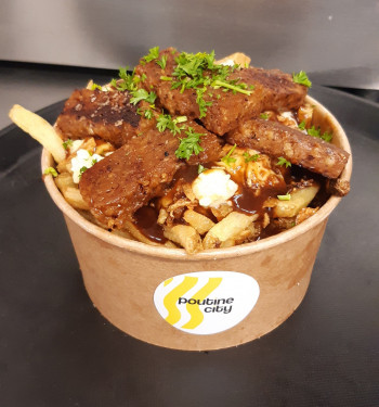 Poutine W/ Seitan Short Rib (Vg)