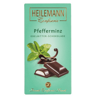 Menta De Chocolate Negro Heilemann