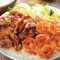 Teriyaki Chicken Shrimp Combo Plate