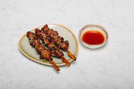 Soy Marinated Chicken Skewers (Gf)