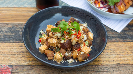 Crispy Pork Tofu Bites