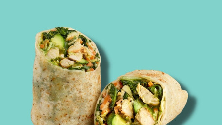 Lemon Chicken Kale Wrap