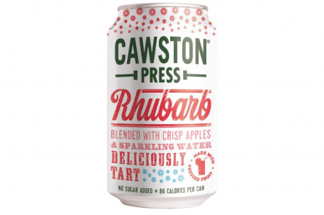 Cawston Press Fizzy Rhubarb With Pressed Juice