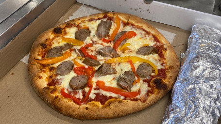 Italian Sausage Peppers Pizza Small (12
