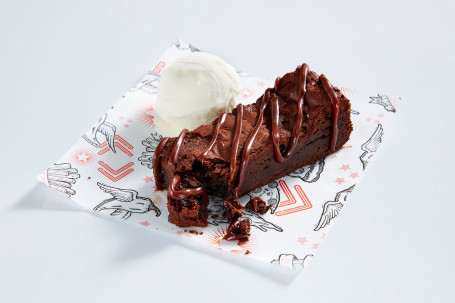 Chocolate Caliente Brownie V)(Gf